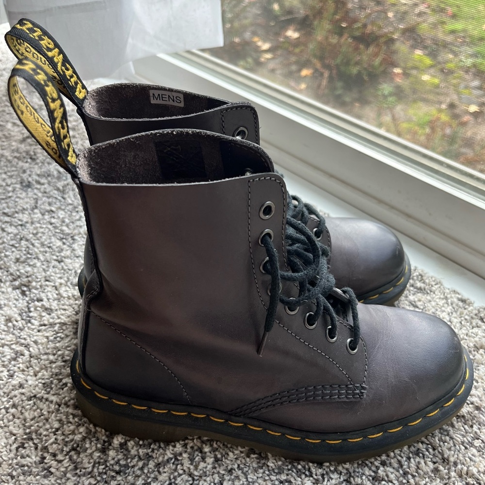 Purple Doc Marten Boots